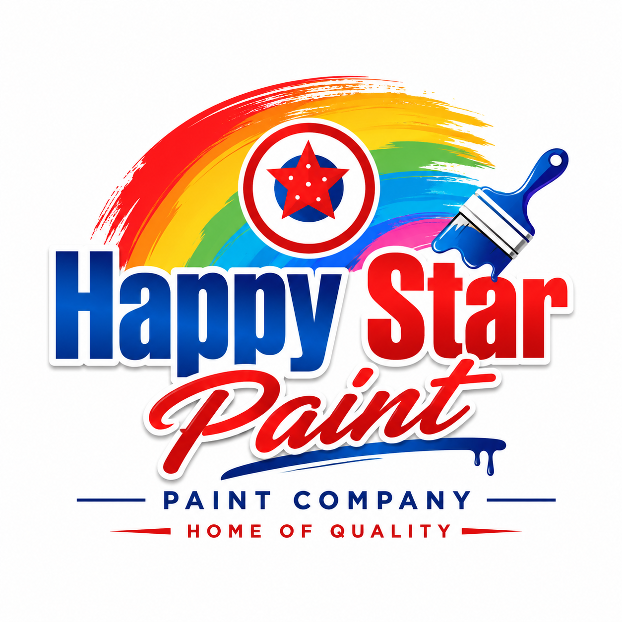Happy Star Logo